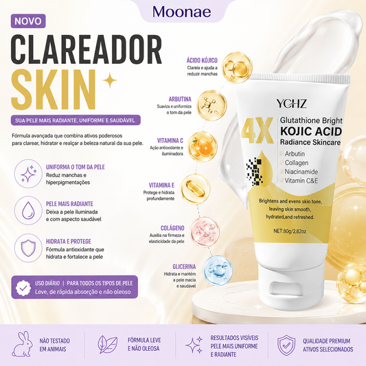 Clareador Skin - Pague 2 Leve 3 | Pele de Porcelana e Radiante
